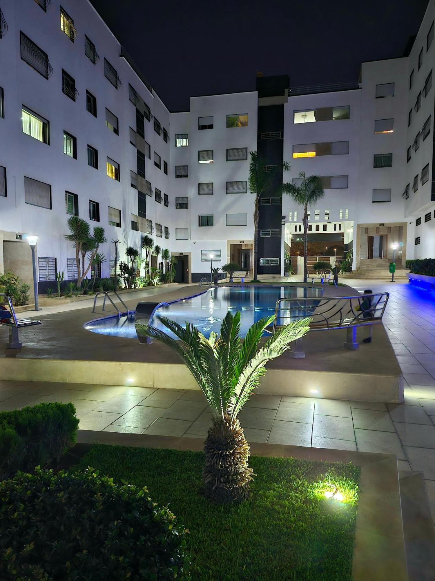 Confort Et Piscine, A 5 Min De Rabat Et Aeroport Salé Exterior foto